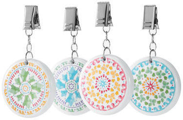 4 Tischdeckenhalter