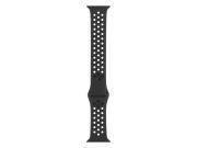 Apple Watch 38 mm Nike Sportarmband, anthrazit/schwarz