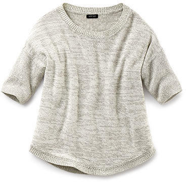 Damen-Halbarm-Pullover