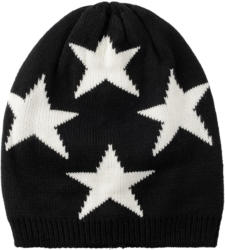 Damen Strickbeanie mit Sternen