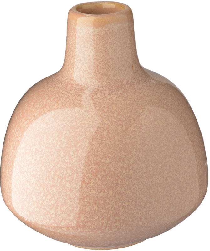 Kleine Vase in gesprenkelter Optik