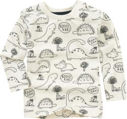 Baby Langarmshirt mit Dinos