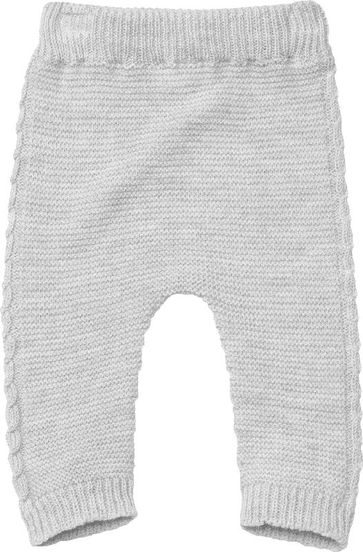 ALANA Baby-Wollhose, Gr. 62, in Bio-Wolle, grau, für Mädchen und Jungen
