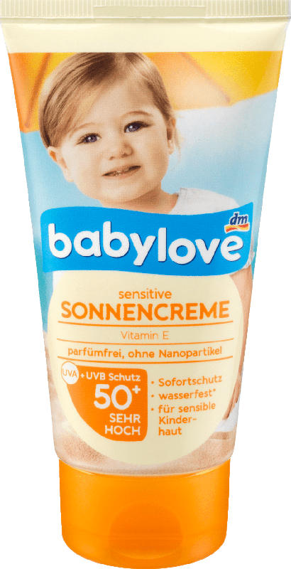 babylove Sonnencreme Sensitiv LSF 50+