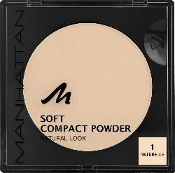 MANHATTAN Cosmetics Gesichtspuder Soft Compact Powder Naturelle 01