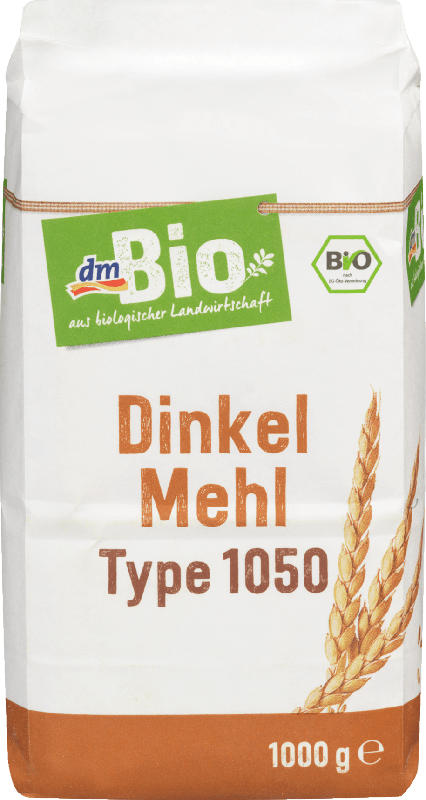dmBio Mehl, Dinkel, Type 1050