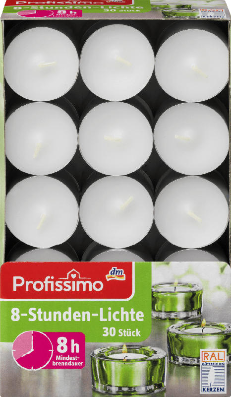 Profissimo Teelichte 8 Stunden