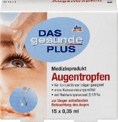 DAS gesunde PLUS Augentropfen 15 Ampullen à 0,35 ml