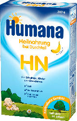 Humana Heilnahrung von Geburt an