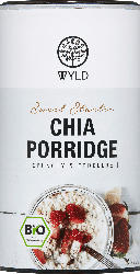 WYLD Porridge, Chia Porridge Crunchy & Erdbeere