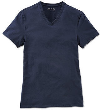 T-Shirt, dunkelblau