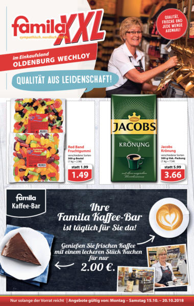 Marktjagd aktueller famila Nordwest Prospekt