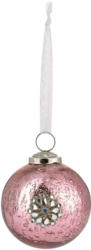 Glaskugel mit Ornament