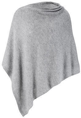 Feinstrick-Cape mit Cashmere