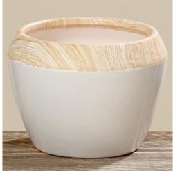 Pflanztopf 17x13 cm weiß