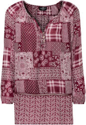 Damen Bluse mit Allovermuster