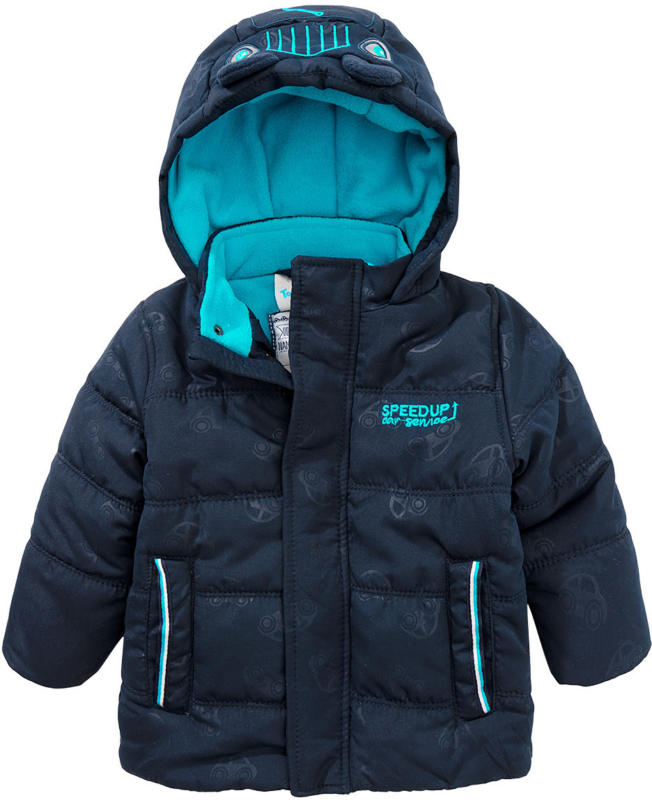 Baby Winterjacke mit Auto-Print