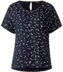 Leichtes Blätterprint Shirt