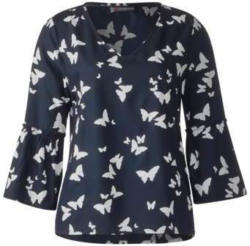 Schmetterlingsprint Bluse