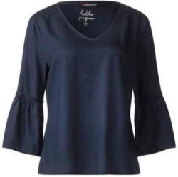 Bluse mit Rüschenärmeln