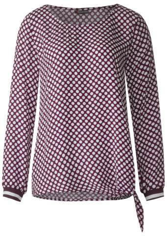 Feminine Punkte Bluse