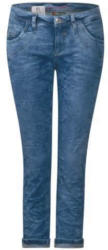 Blaue 7/8-Denim Crissi
