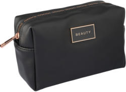 Kosmetiktasche in matter Leder-Optik