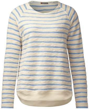 Bouclé Streifen Pullover