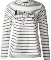 Streifen Wording Sweater