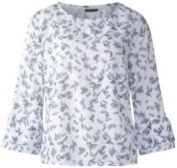 Printbluse mit Volant