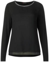 Chiffon Shirt mit Glitzer