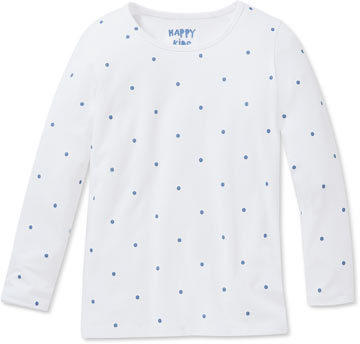 Langarmshirt mit Glitzerpunkten