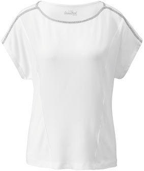 Blusenshirt mit Webeinsatz