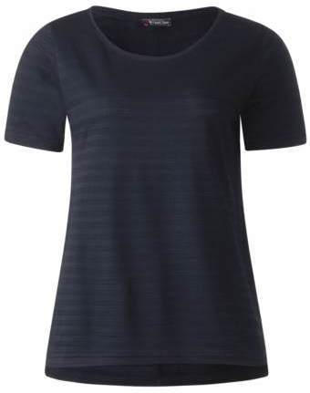 Streifen Struktur Shirt