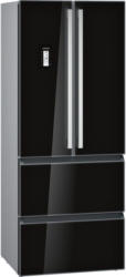 Siemens KM40FSB20 iQ700 Frenchdoor Glastüren schwarz