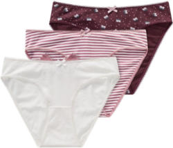 3 Damen Slips in verschiedenen Designs