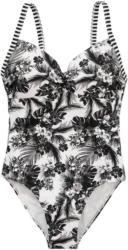 Damen Badeanzug mit Blumen-Print