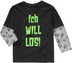 Jungen Langarmshirt Glow in the dark