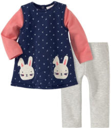Newborn Kleid, Langarmshirt und Sweatleggings