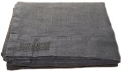 Lovely Linen Tischdecke 145x250 - Dark Grey