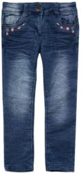 Mädchen Jeans mit Blumen-Stickerei