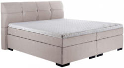 Boxspringbett Klassik Premium 200/200 Cm In Beige