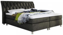 Boxspringbett 140 Cm X 200 Cm In Textil Braun