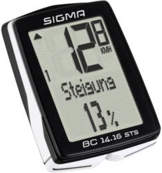 Sigma BC 14.16 ALTI STS CAD Fahrradcomputer, kabellos Codierte