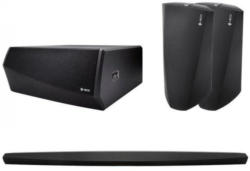 Denon HEOS Bar + HEOS Subwoofer + 2x HEOS 3 3.0 Multiroom Soundbar + Subwoofer + Bluetooth- & Multiroom-Speaker (1+1 gratis