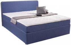 Boxbett Carrol 180x200 Im Trendigen Boxspringlook Blau