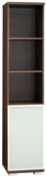 Regal Trelew 24, Farbe: Wenge - 193 x 40 x 41 cm (H x B x T)