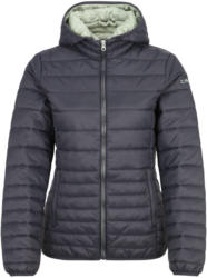 Steppjacke mit abnehmbarer Kapuze