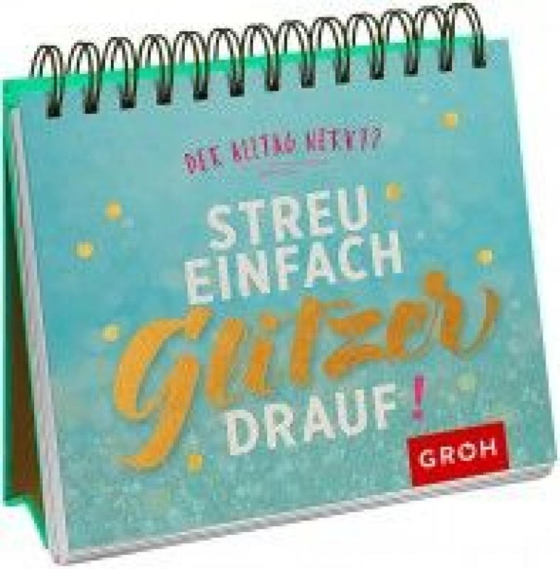 Streu Glitzer drauf