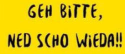 Magnet ned scho wieda